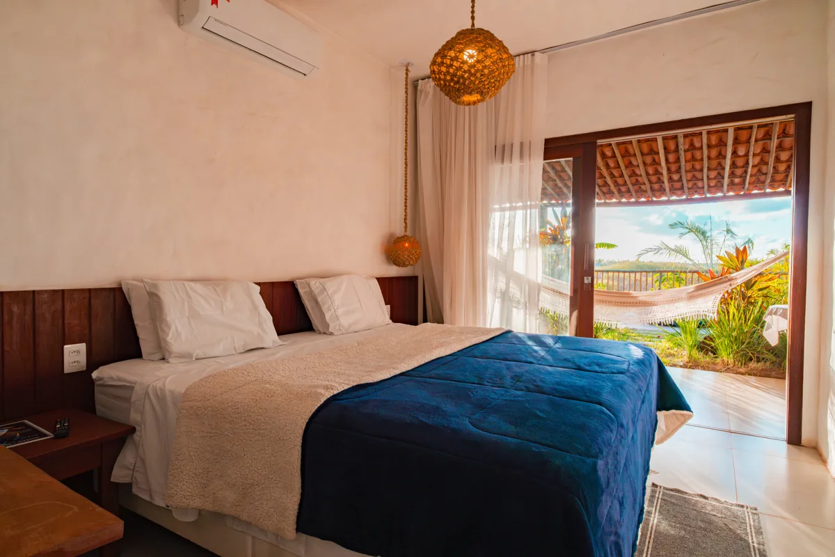 Standard Suite with king bed and veranda